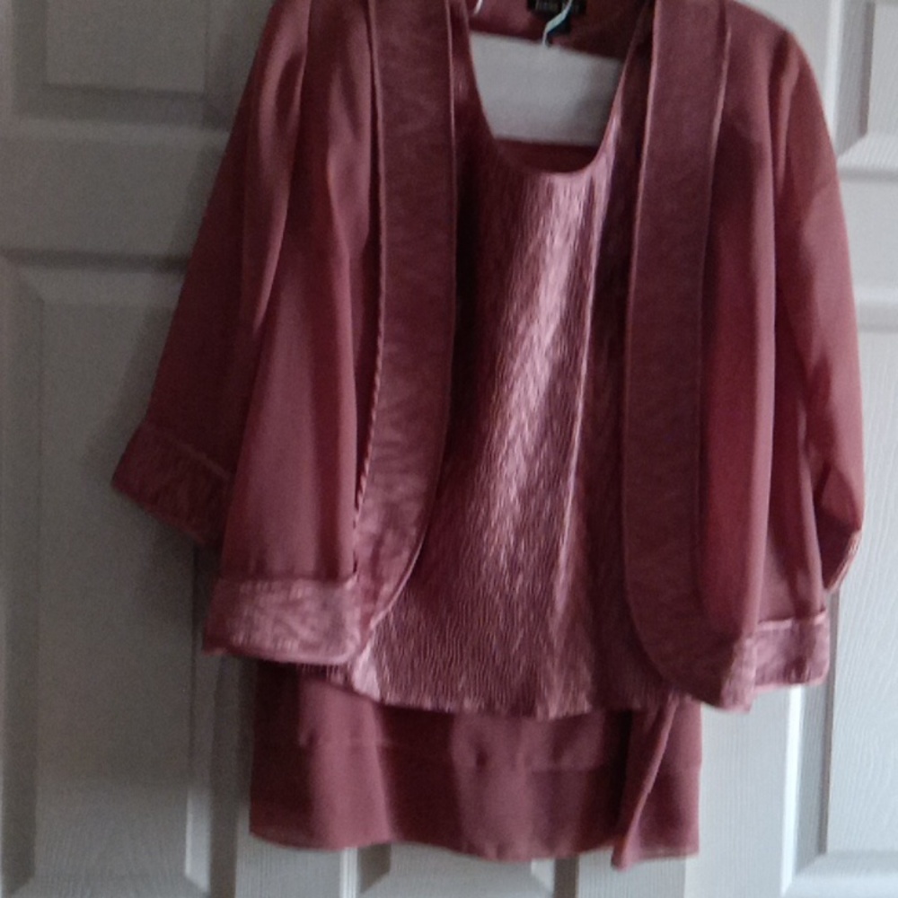 Pink three piece ensemble
